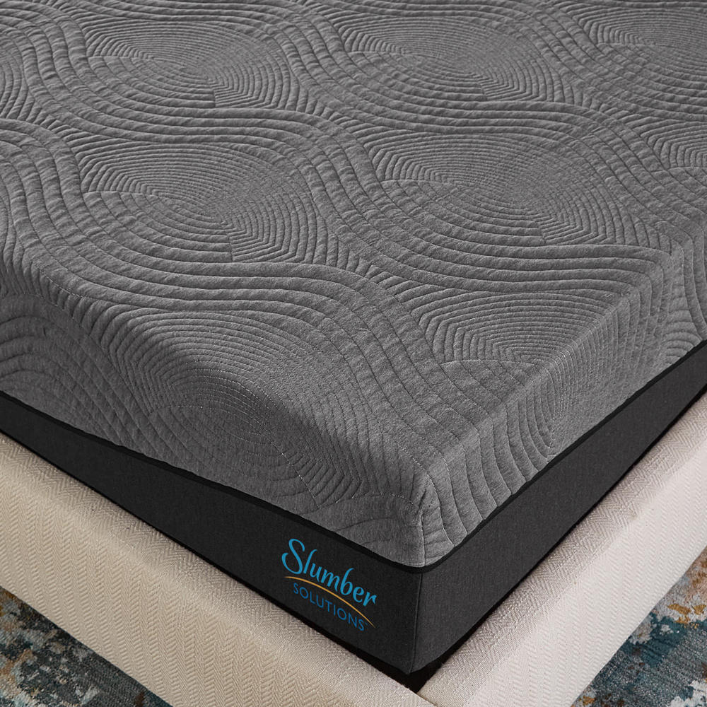 Matelas en mousse à mémoire de forme Slumber Solutions Active 14 pouces au charbon de bois