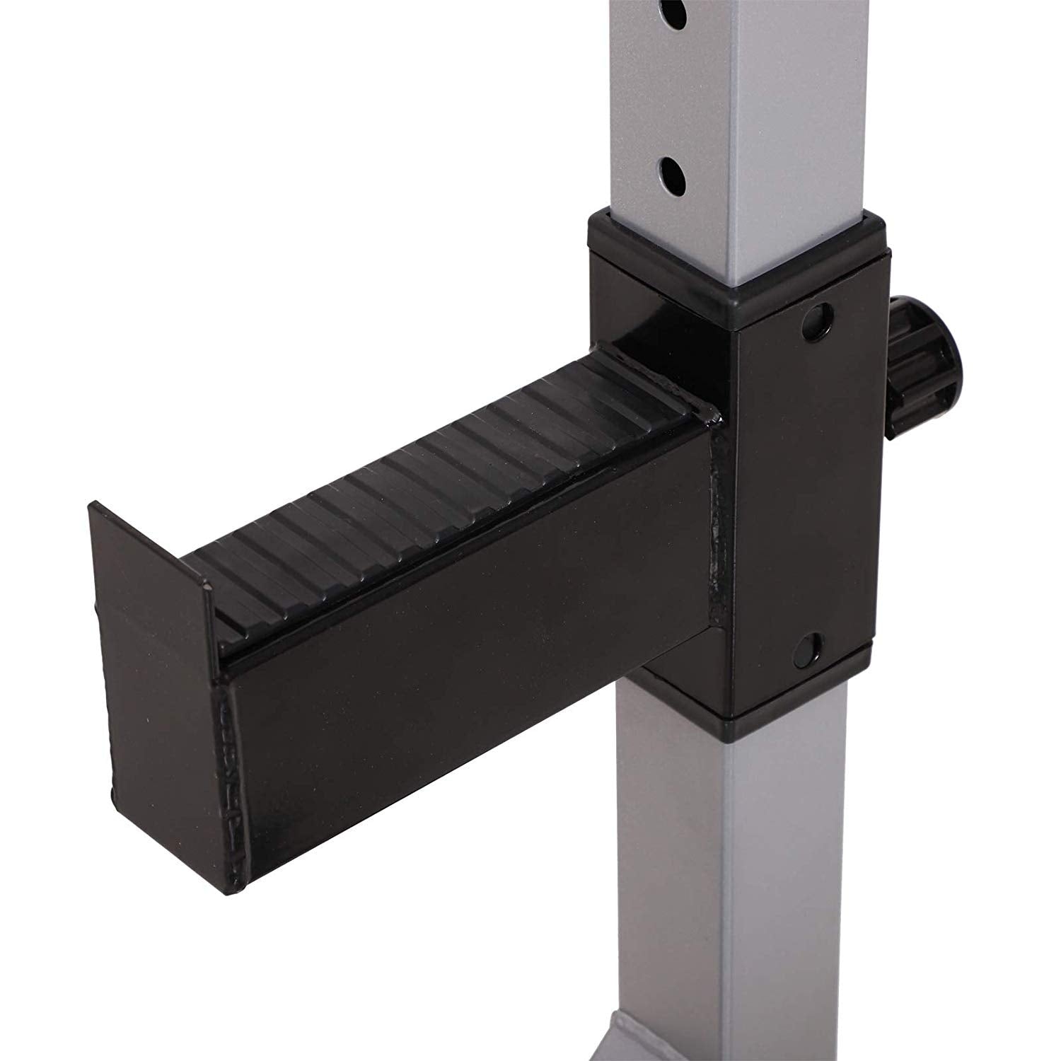 Support à squat/développé couché Soozier Steel 2 pièces à hauteur réglable - N/A