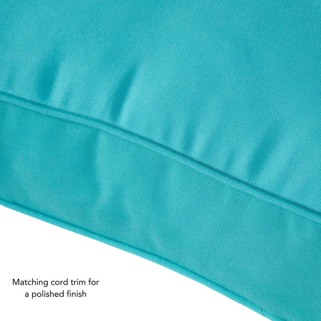 Ensemble de coussins d'extérieur à siège profond Sunbrella de qualité supérieure, 2 pièces