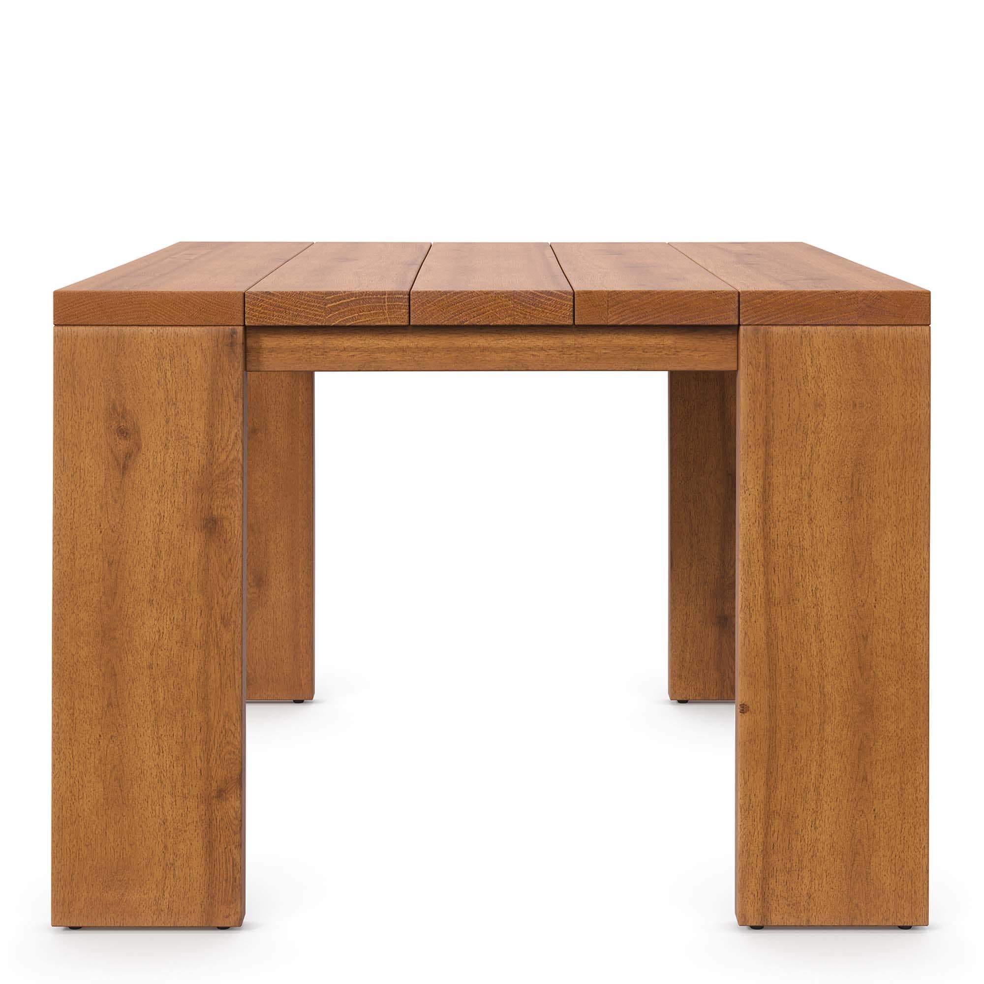 Ensemble de meubles de patio extérieur en bois d'acacia Tahoe 5 pièces