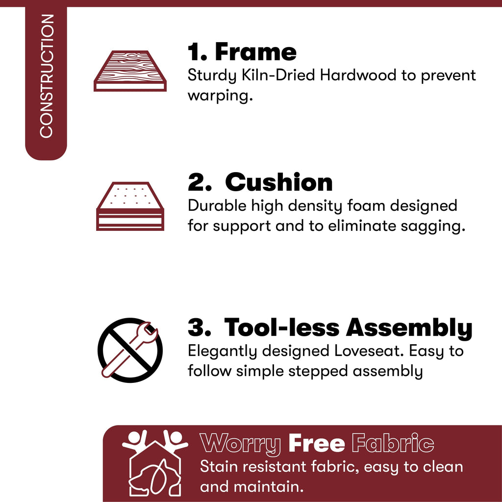 Canapé en microfibre iLounge Harvard